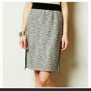 Anthropologie Leifsdottir Cloud Deck Pencil Skirt